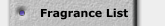 Fragrance List
